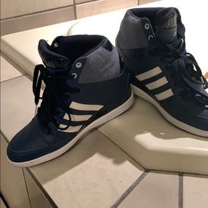 adidas wedge sneakers womens